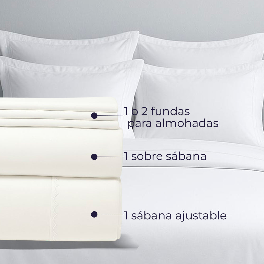 Juego de sábanas premium
