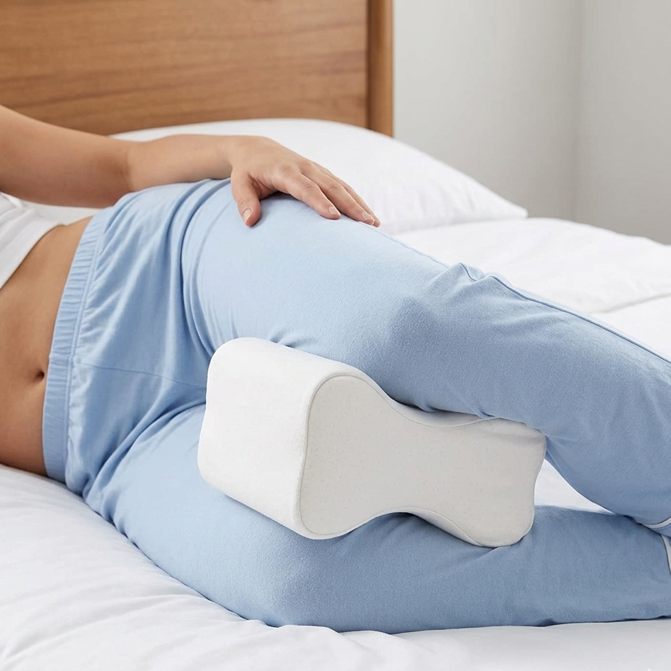 ALMOHADA RODILLA HUESO