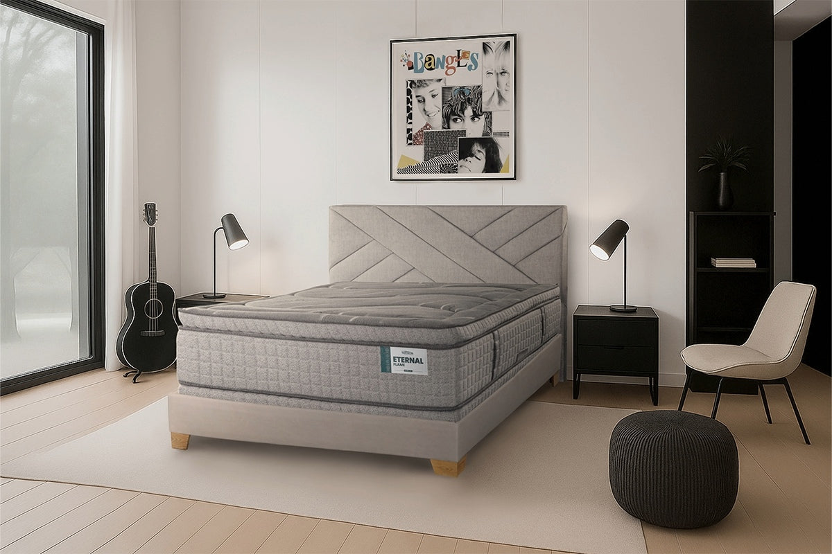 COMBO COLCHON ETERNAL FLAME + CABECERO