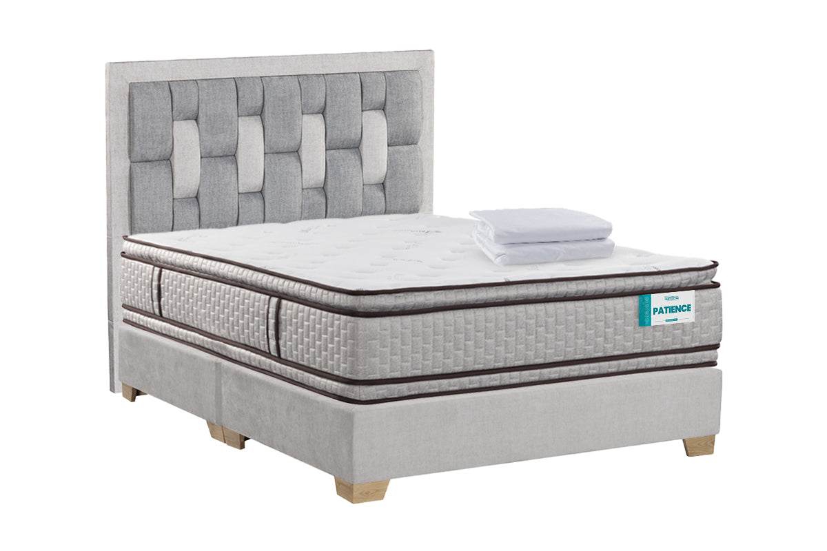 COMBO COLCHON PATIENCE + CABECERO