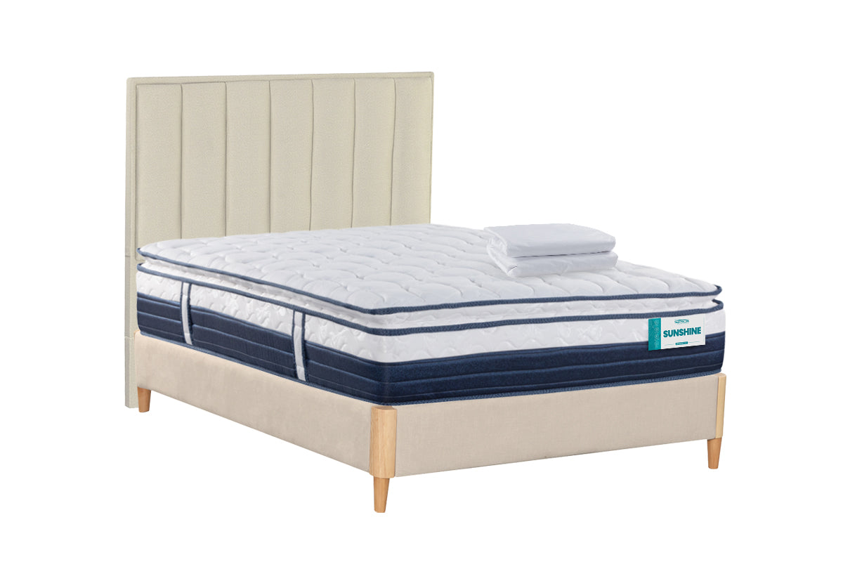 COMBO COLCHON SUNSHINE + CABECERO