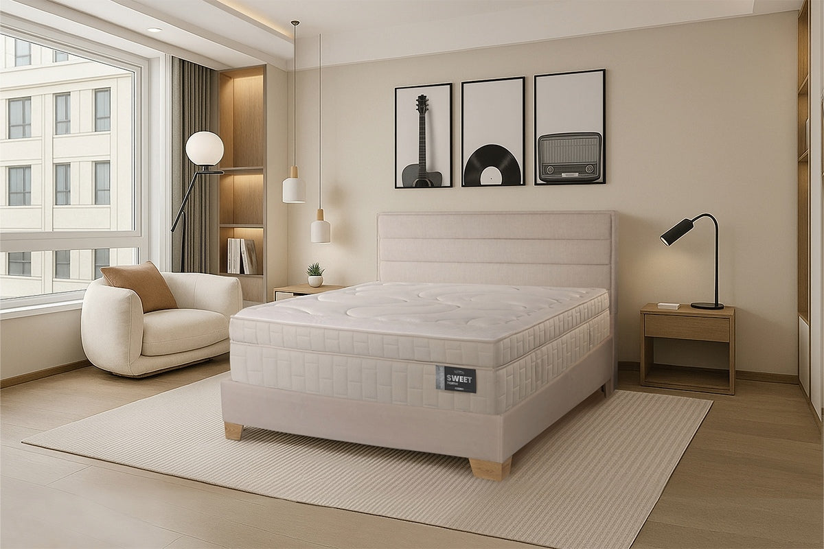 COMBO COLCHON SWEET HOME + CABECERO