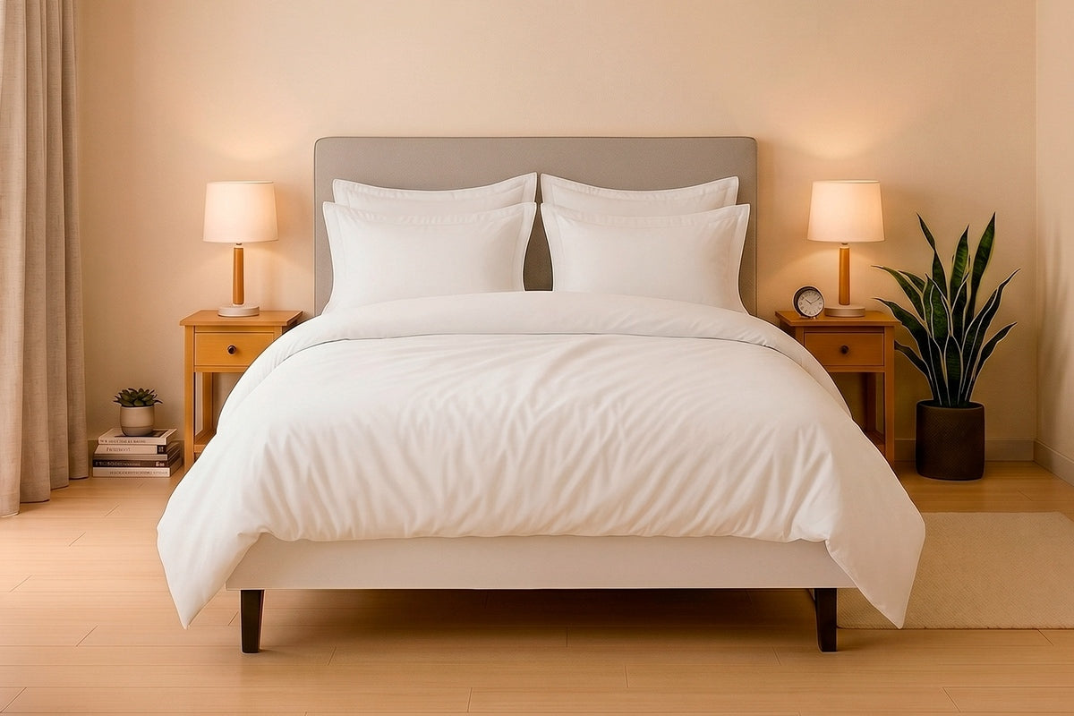 Juego de Duvet Unicolor