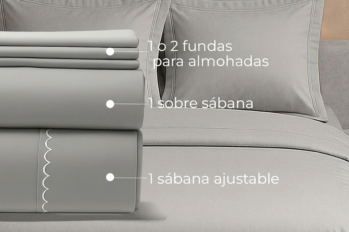 Juego de sábanas premium